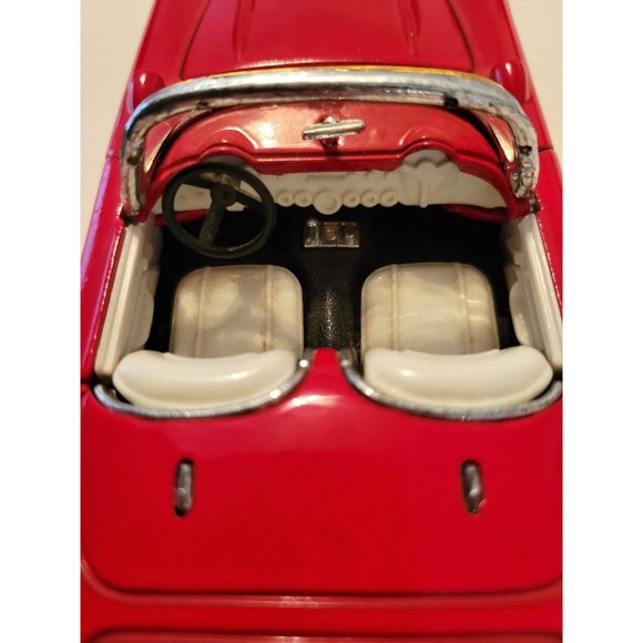 1957 Chevrolet Corvette 1/24 Diecast 327 Fuel Injection Roadster BBS Wheels - Picture 10 of 11